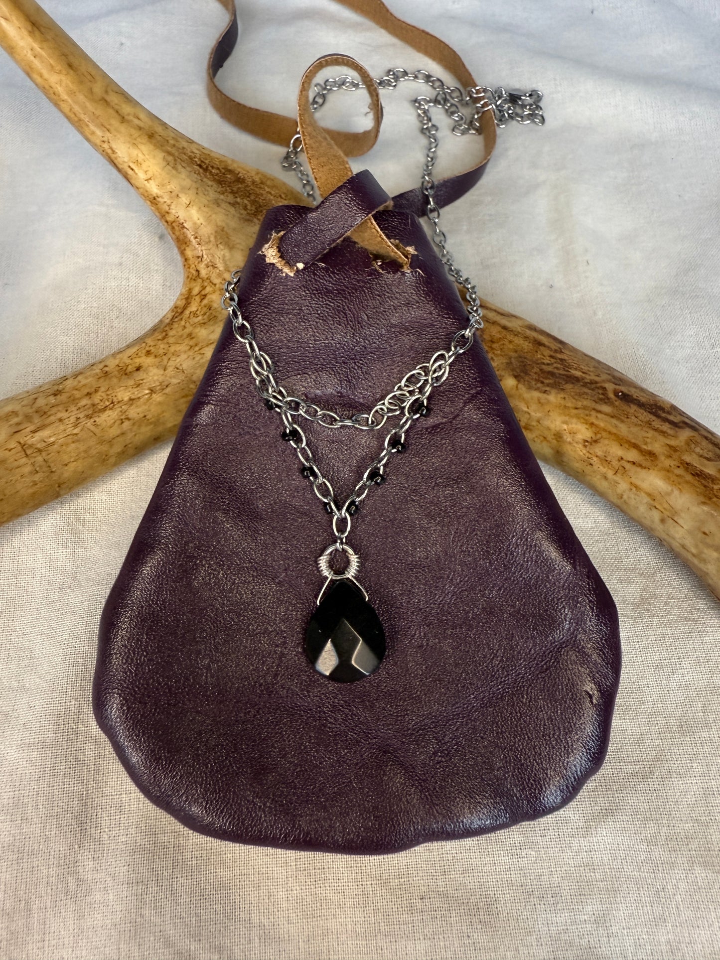 Shadowveil Obsidian Necklace
